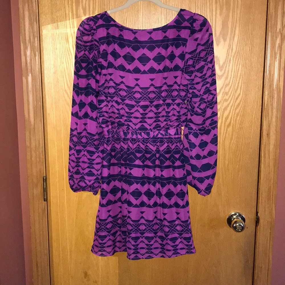 Aztec Print Dress - Picture 3 of 3